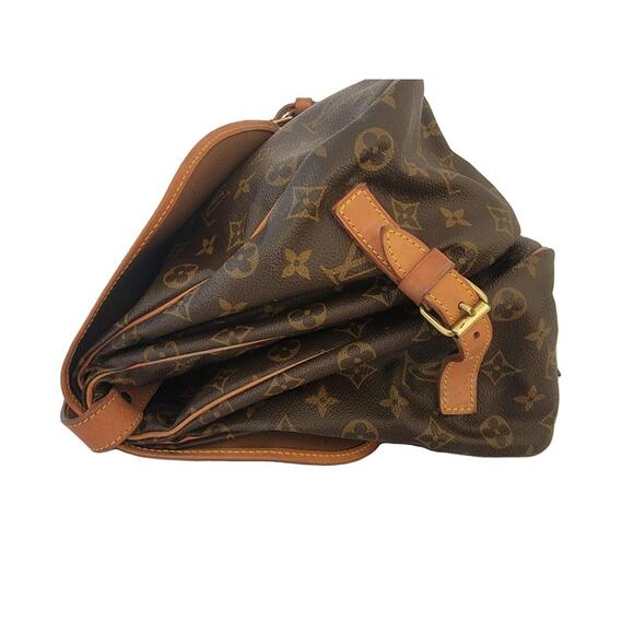 Louis Vuitton Saumur Shoulder Bag 30 Brown Monogram Canvas AR0915 - Picture 10 of 15